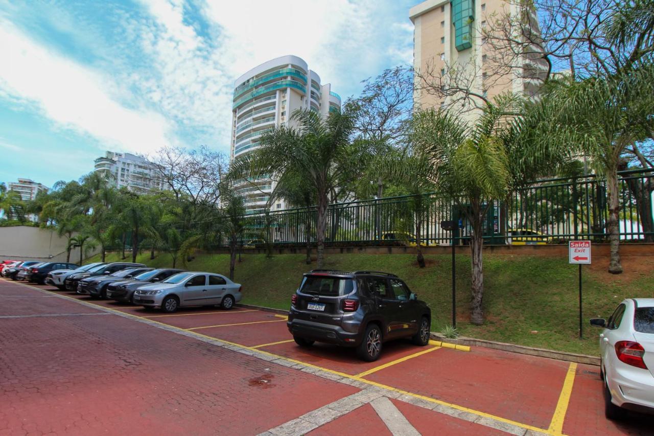 Barra Da Tijuca - 508 - De Frente Para Maravilhosa Piscina - Estacionamento Gratuito - Academia Comphania Atletica - Balsa Para Praia Gratis - Microondas - Geladeira Grande - Recepcao 24Horas - Wi-Fi - Com Pia 里约热内卢 外观 照片