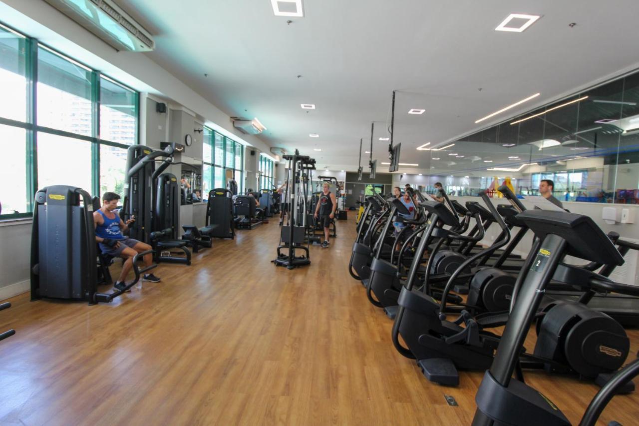 Barra Da Tijuca - 508 - De Frente Para Maravilhosa Piscina - Estacionamento Gratuito - Academia Comphania Atletica - Balsa Para Praia Gratis - Microondas - Geladeira Grande - Recepcao 24Horas - Wi-Fi - Com Pia 里约热内卢 外观 照片