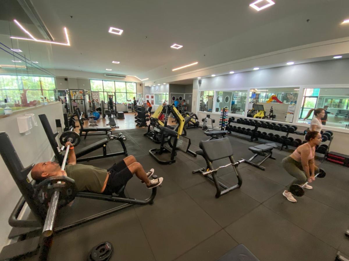 Barra Da Tijuca - 508 - De Frente Para Maravilhosa Piscina - Estacionamento Gratuito - Academia Comphania Atletica - Balsa Para Praia Gratis - Microondas - Geladeira Grande - Recepcao 24Horas - Wi-Fi - Com Pia 里约热内卢 外观 照片