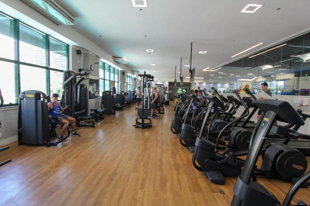 Barra Da Tijuca - 508 - De Frente Para Maravilhosa Piscina - Estacionamento Gratuito - Academia Comphania Atletica - Balsa Para Praia Gratis - Microondas - Geladeira Grande - Recepcao 24Horas - Wi-Fi - Com Pia 里约热内卢 外观 照片